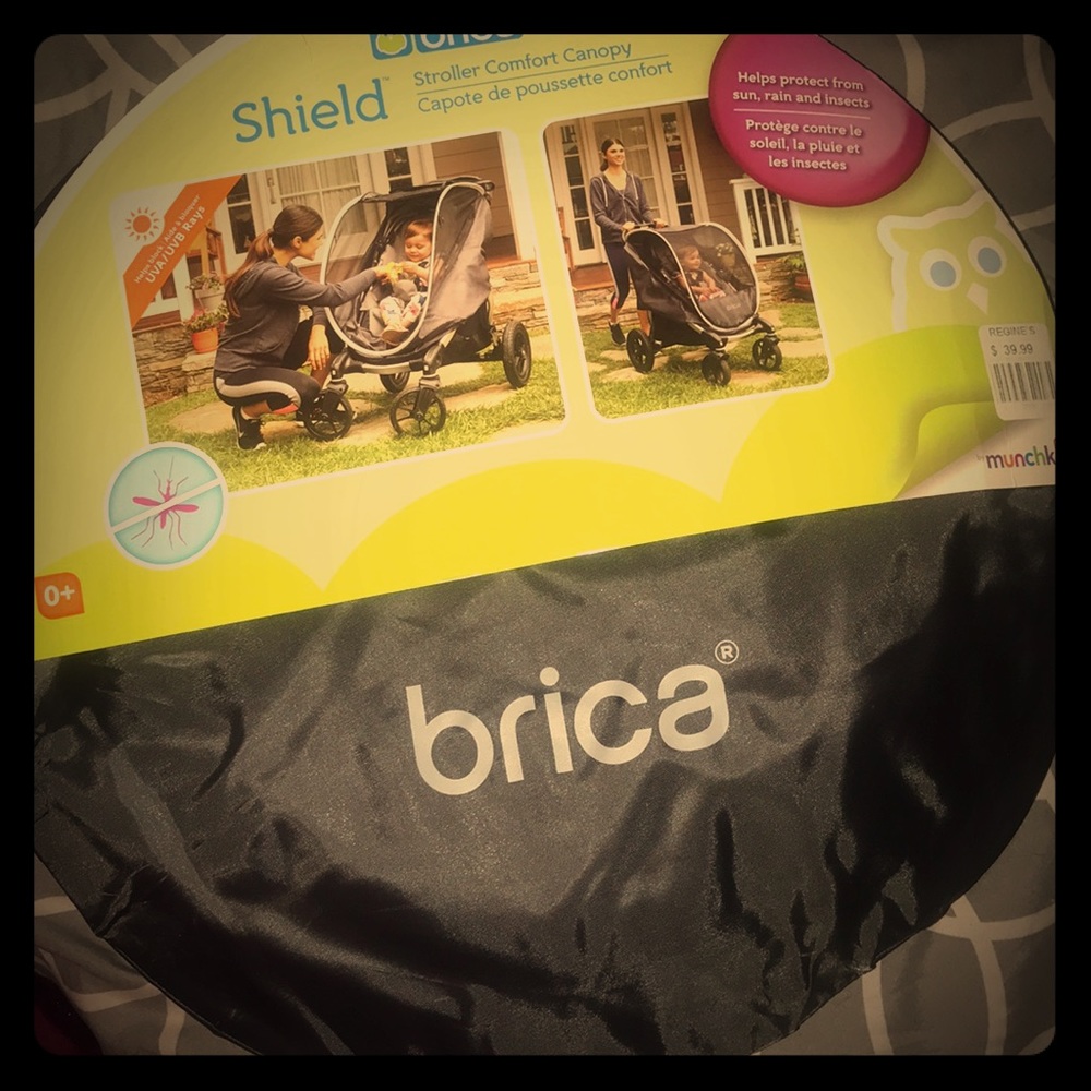 Brica stroller shield (Brand New)